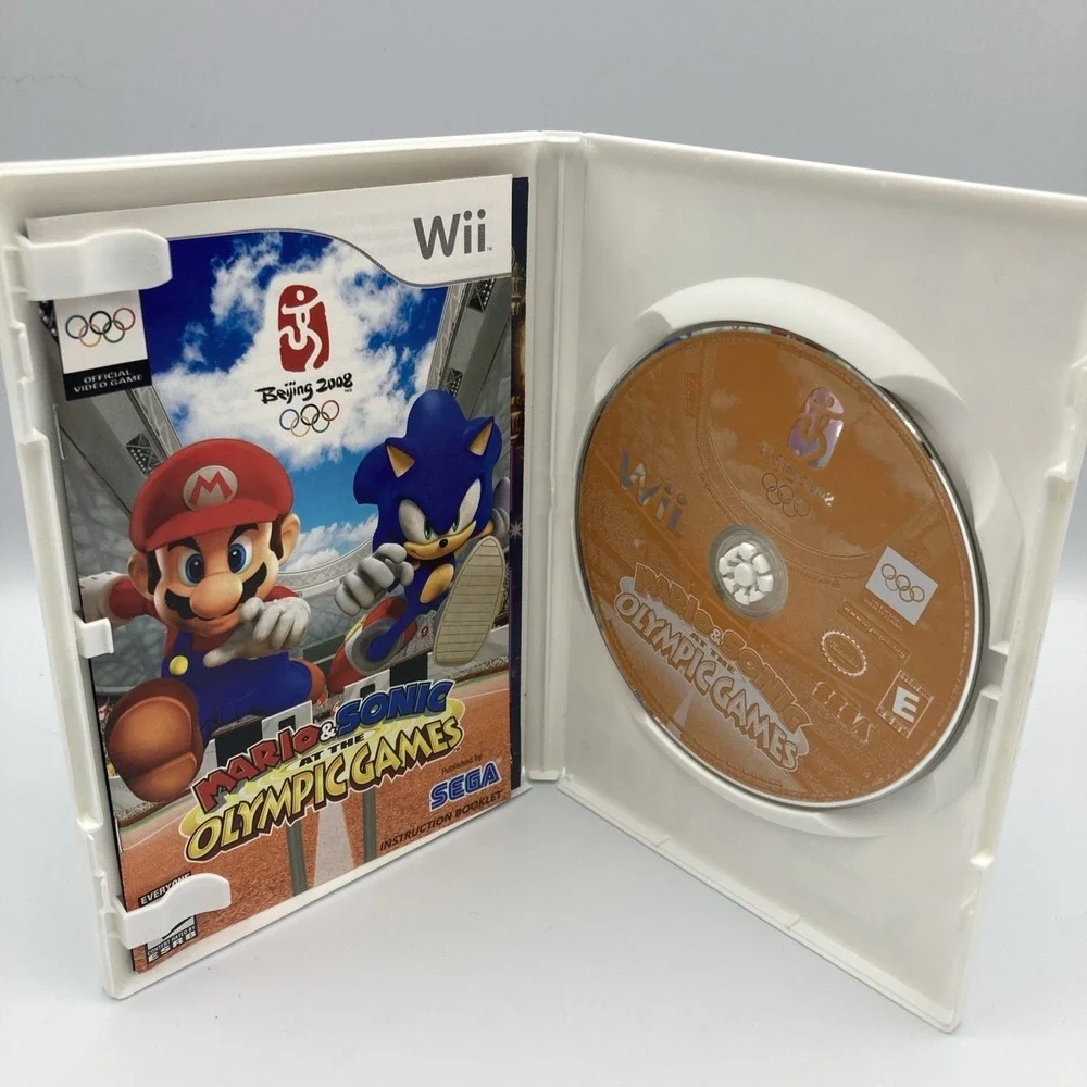 Nintendo Wii Mario & Sonic at the Olympic Games Complete with‎ Manual